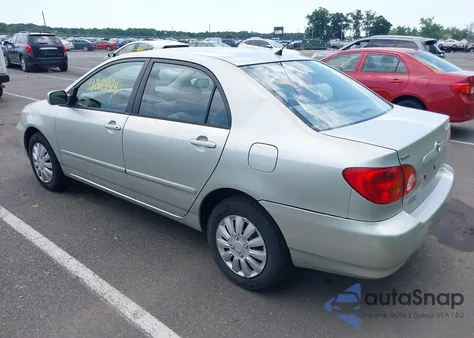 2004 Toyota Corolla Le from USA, damaged, VIN 2T1BR32E34C237795
